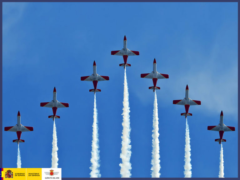 La Patrulla Águila del Ejército del Aire realizará una exhibición en Novelda por el 250 aniversario del fallecimiento de Jorge Juan