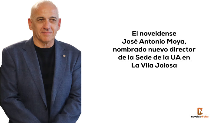 El noveldense José Antonio Moya, nombrado nuevo director de la Sede de la UA en La Vila Joiosa