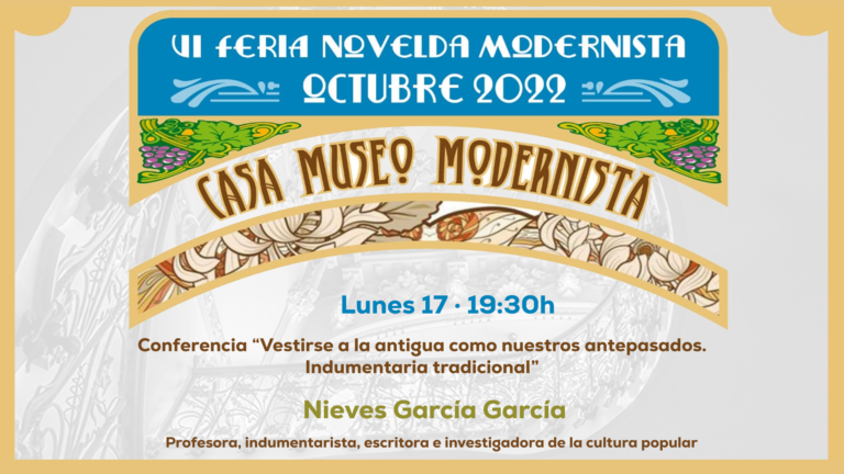 El municipio se prepara para Novelda Modernista con dos conferencias en la Casa Museo Modernista