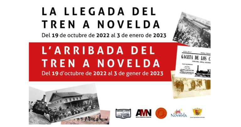 El Gómez-Tortosa inaugura este martes la exposición ‘La llegada del tren a Novelda’
