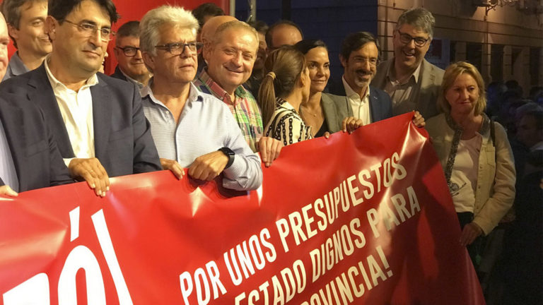 Alicante acoge la manifestación contra los Presupuestos del Estado