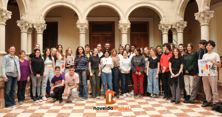 Los alumnos franceses del proyecto de intercambio ‘Los caminos del exilio republicano español’ visitan Novelda