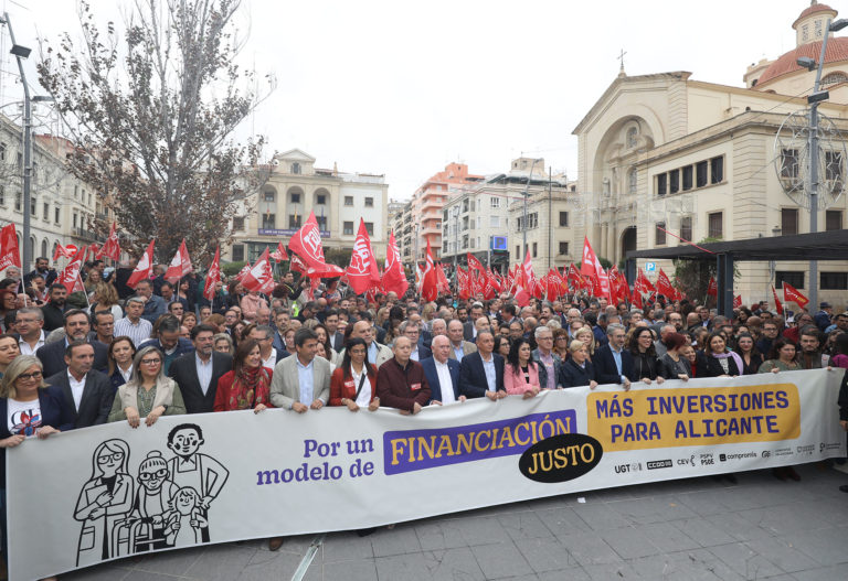 PSOE, PP, Compromís, Unidas Podemos y Ciudadanos reivindican más inversión y una financiación justa para Alicante