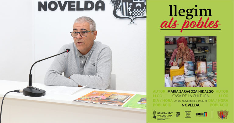 La Casa de Cultura acogerá la presentación de ‘La Biblioteca de Fuego’, Premio Azorín 2022