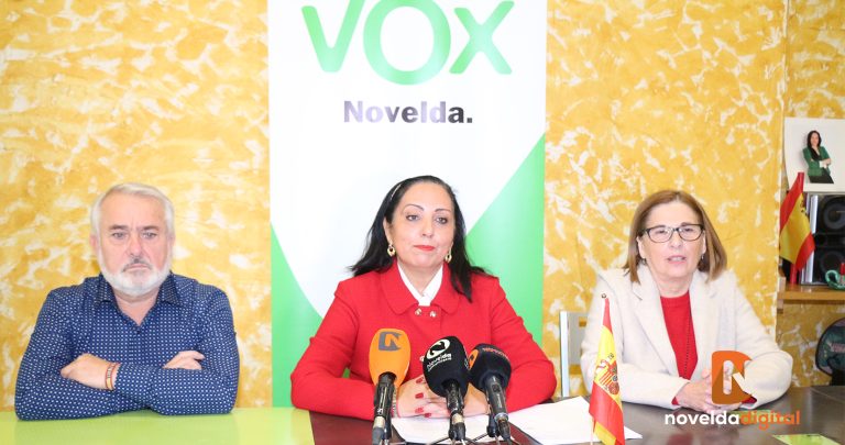 Vox Novelda no participa en el acto del Día de la Constitución al considerarlo “una farsa de los socialistas y comunistas que pretenden destruir España”