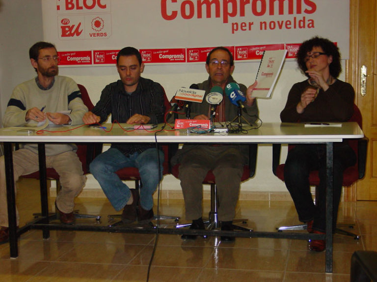 Compromís per Novelda presenta parte de su propuesta electoral