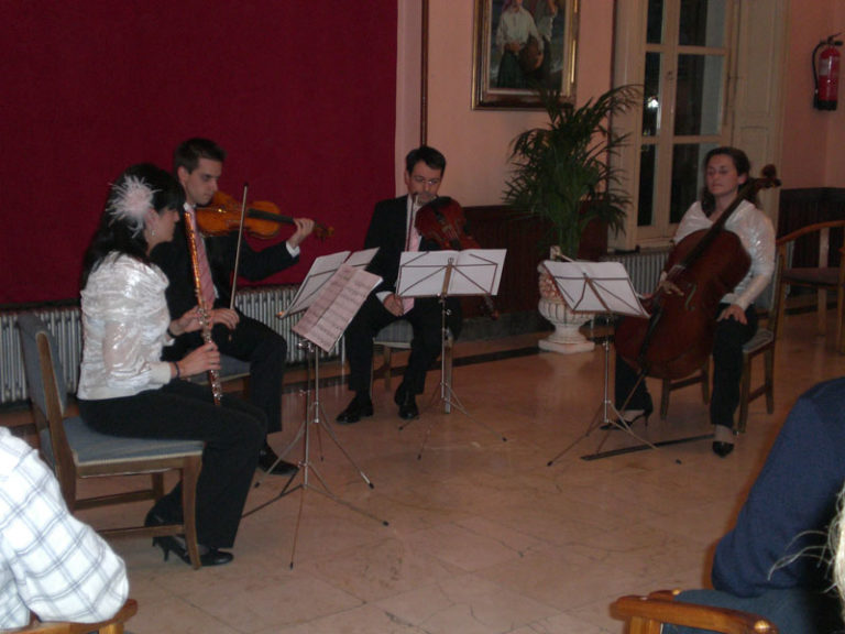 El Cuarteto Santa Bárbara ofrece un concierto de música clásica