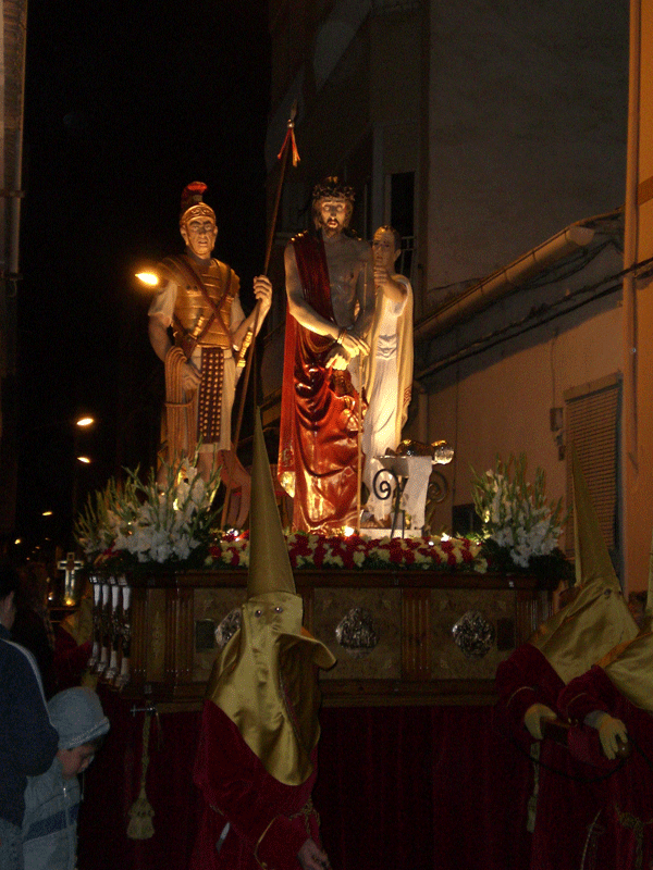 Tradicional procesión de la Pasión de Cristo