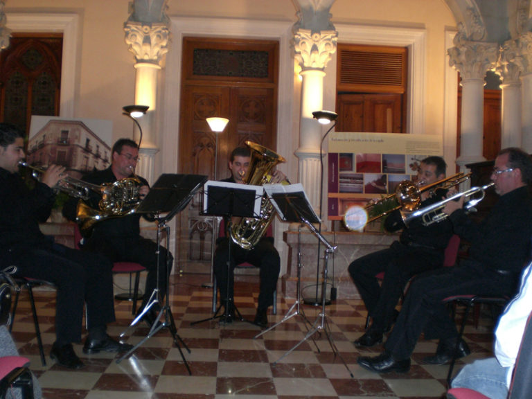 “Murcia Brass” reproduce fielmente música de cámara renacentista y barroca