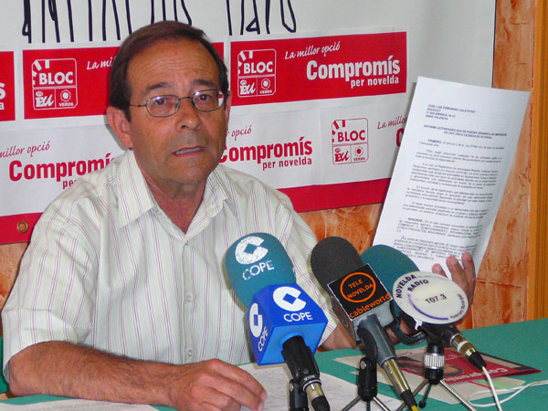 Víctor Cremades ratifica sus declaraciones y pide la dimisión del concejal de Agricultura