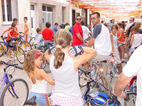 Día de la bicicleta en San Roque