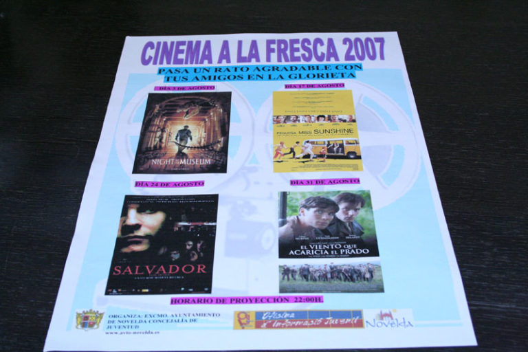 Comienza el ciclo «cinema a la fresca»