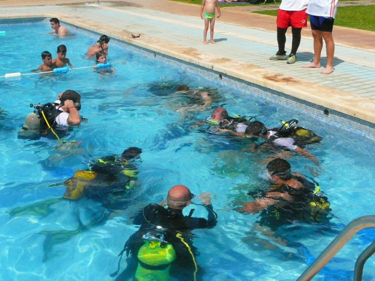 I Bautizo de buceo en Novelda