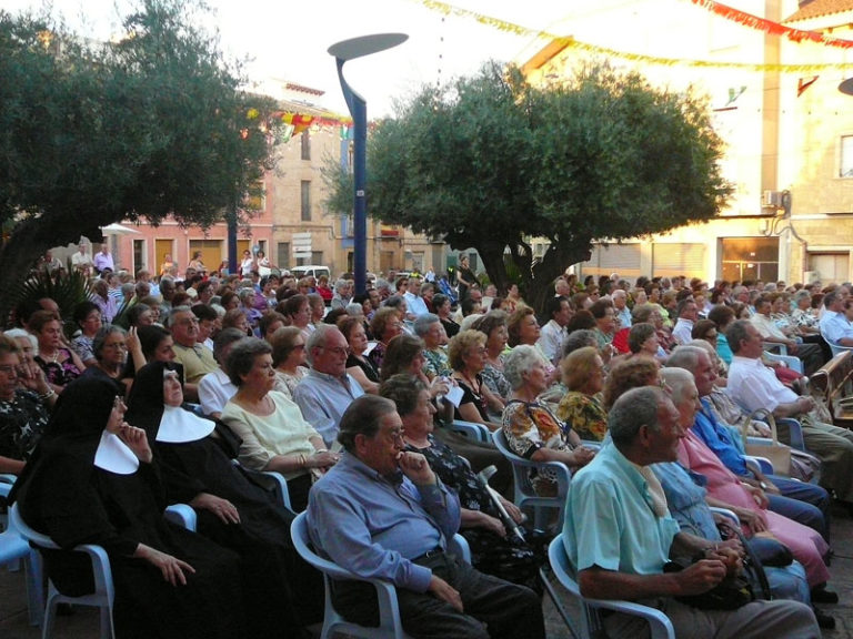 La Santa Misa en honor a San Roque reúne a personas de todo el pueblo