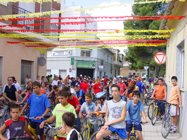 Día de la bicicleta en San Roque
