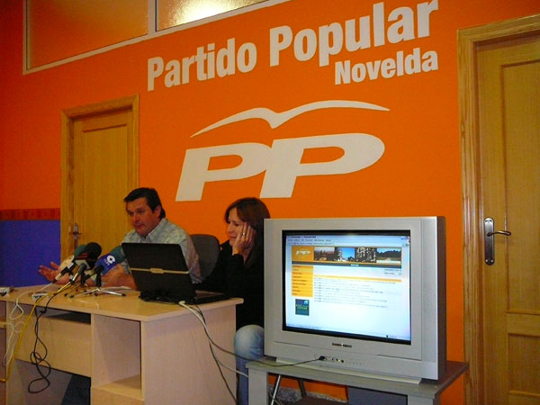 El Partido Popular de Novelda presenta su web