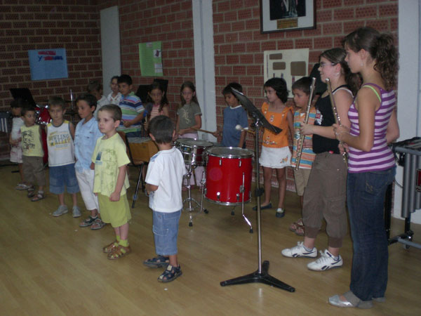 Audición de los alumnos de flauta y percusión de ‘La Artística’