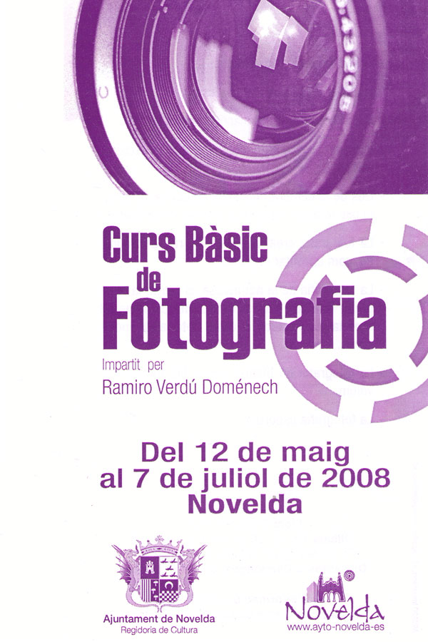 Ramiro Verdú imparte un curso básico de fotografía