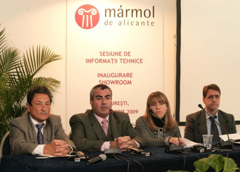 La Asociación de Marmolistas inauguró ayer su delegación en Rumanía