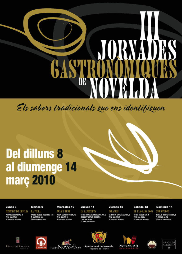 III Jornadas Gastronómicas de Novelda