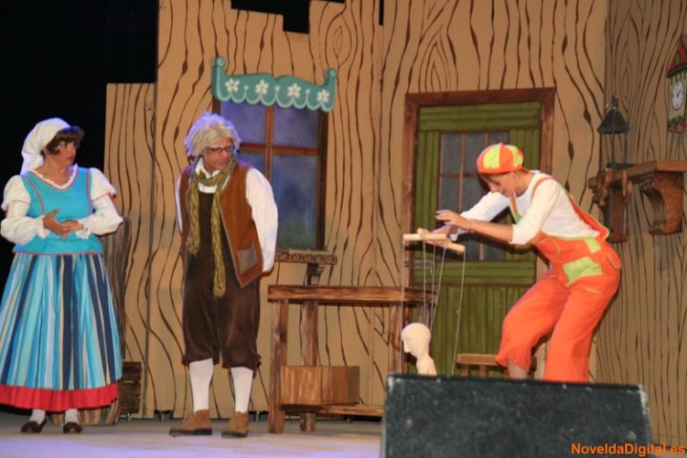 Gran éxito de la obra infantil “Pinocho un Cuento Musical”