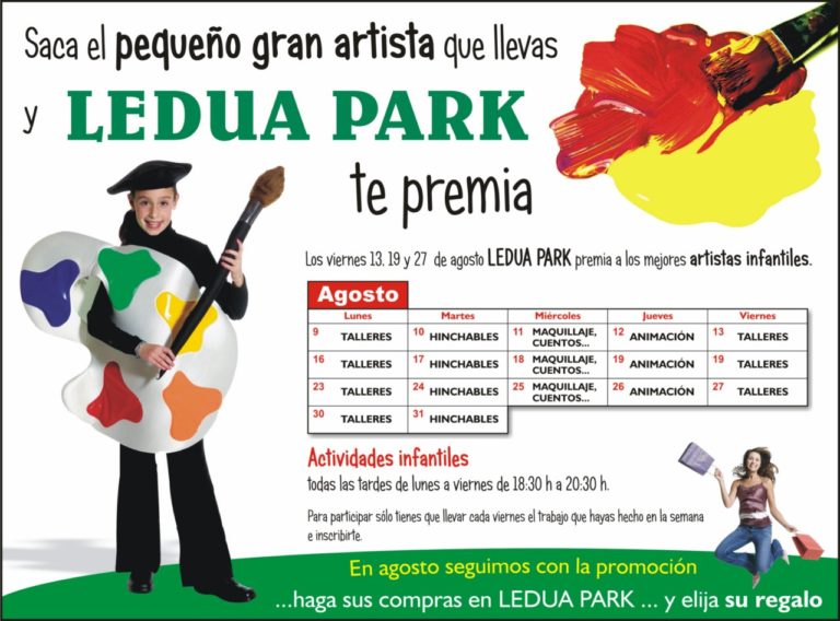 Ledua Park ofrece una extensa programación infantil