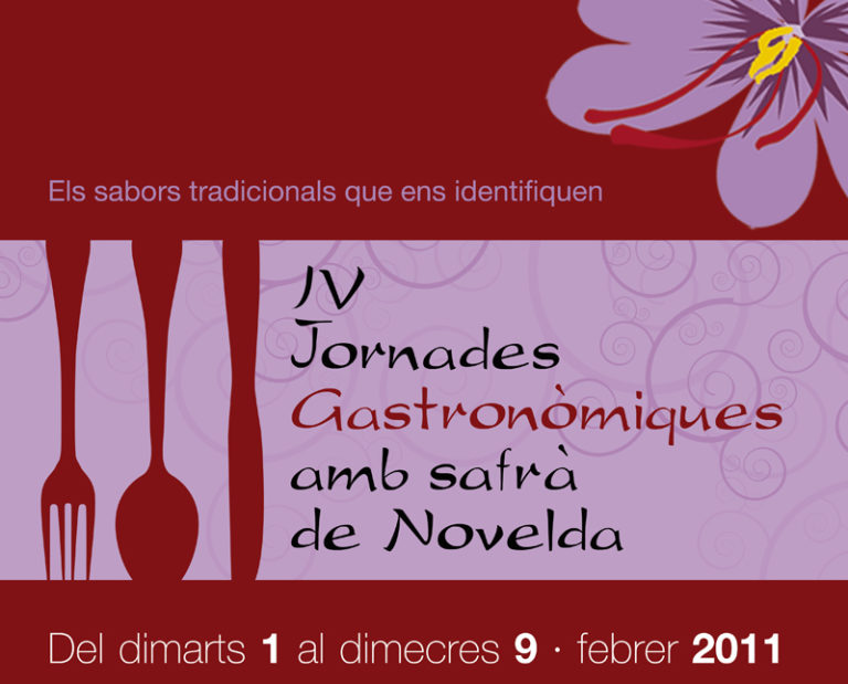 Vuelven las Jornadas Gastronómicas de Novelda con el azafrán como protagonista
