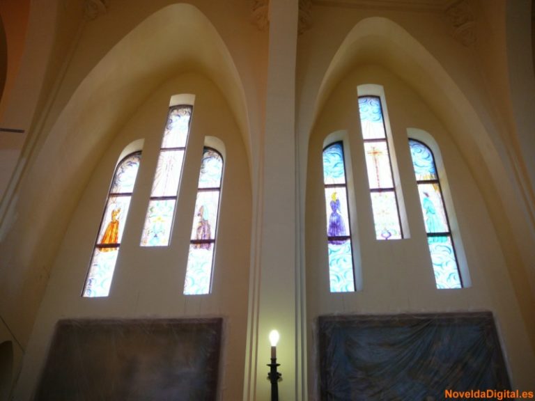 Nuevas vidrieras para el santuario de Santa Mª Magdalena