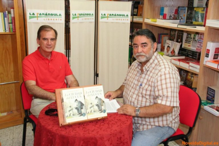Luis María Cazorla presenta su libro “La ciudad del Lucus”  (Edición impresa)