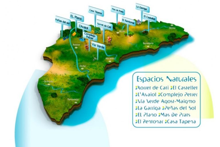 Los espacios naturales de la Diputación de Alicante cerrarán el año con más de 30.000 visitas