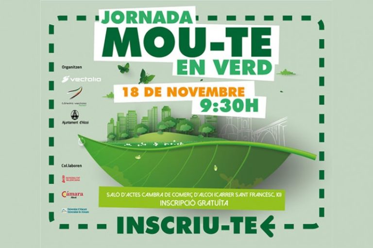 La Cátedra Vectalia de la Universidad de Alicante celebra en Alcoy la jornada «Mou-te en verd»