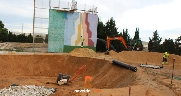 El Pump Track de Novelda abrirá en enero de 2023