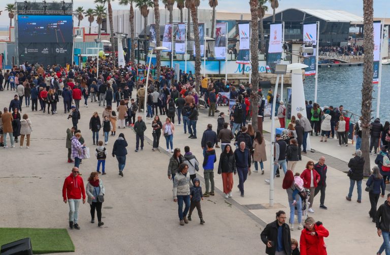 The Ocean Race acoge 45.000 visitantes durante el fin de semana y registra la cifra más alta en la historia del evento