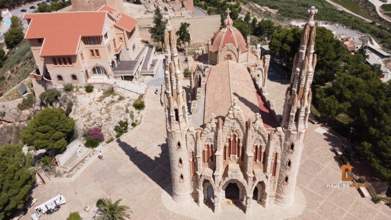Las obras de consolidación realizadas en el Santuario son cofinanciadas por la Diputación de Alicante