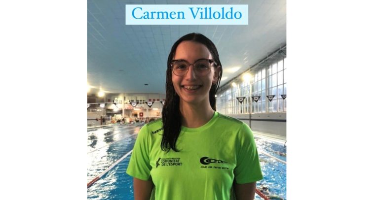 La nadadora noveldense Carmen Villoldo seleccionada para participar en el Campeonato de España Infantil de Invierno