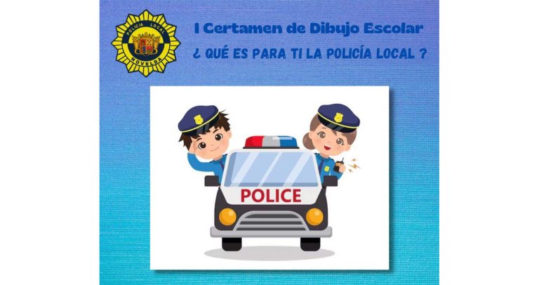 La Policía Local de Novelda organiza un Certamen de Dibujo para Escolares