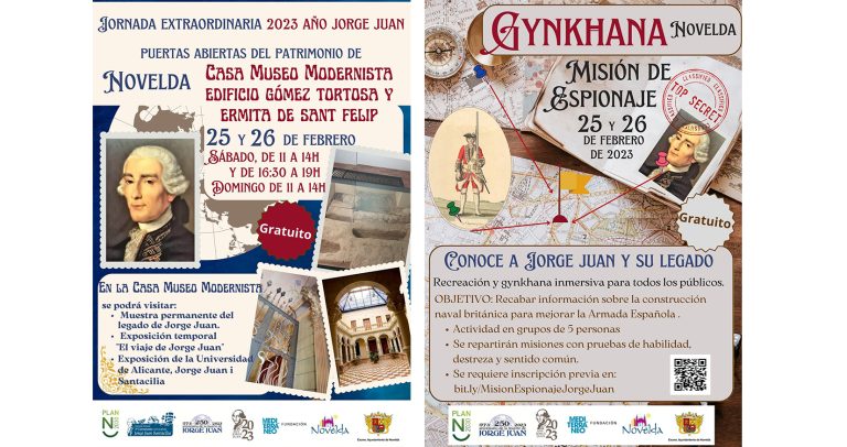 Turismo organiza una gynkhana histórica acerca de Jorge Juan y Santacilia