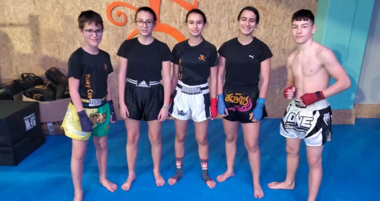 5 jóvenes luchadores noveldenses participarán en el Campeonato de Muay Thai de la Comunidad Valenciana
