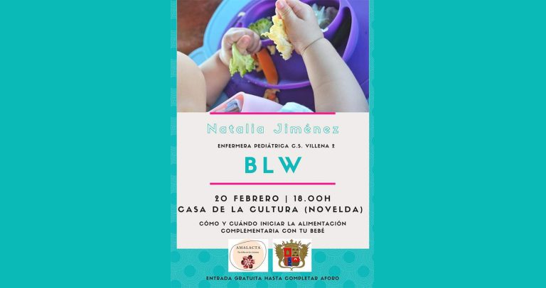 La asociación Amalacta organiza una conferencia sobre la alimentación complementaria para bebés