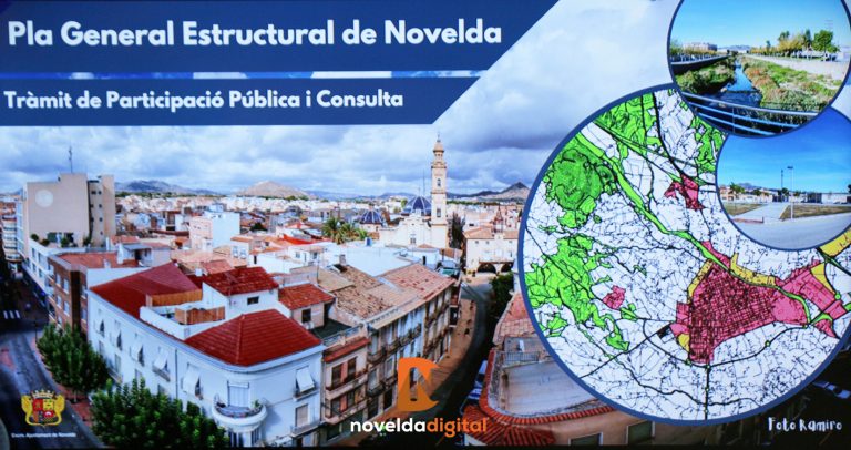 El alcalde informa del proceso de participación pública del Plan General de Novelda