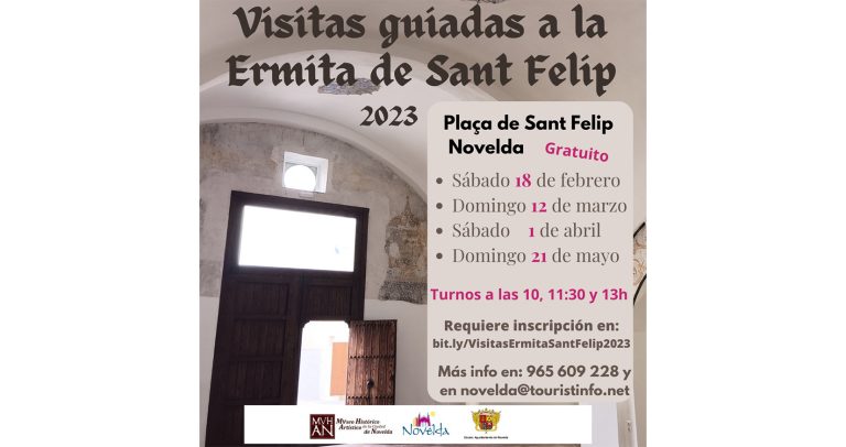 Turismo organiza visitas guiadas a la Ermita de Sant Felip