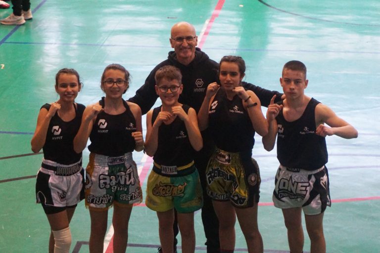 Grandes resultados de la Escuela de Muay Thai de NVFTIT en el campeonato autonómico