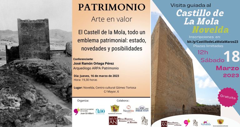 El Castillo de La Mola protagonista en las actividades culturales de esta semana