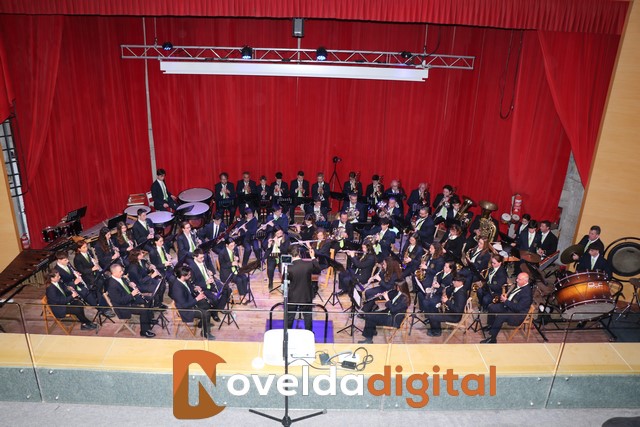 La Sociedad Musical Sta. Mª Magdalena toca en Novelda las piezas que presentarán al Certamen Provincial de Bandas