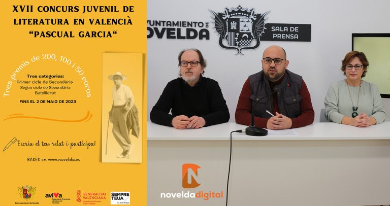 Convocat el XVII Concurs Juvenil de Literatura en Valencià Pascual García