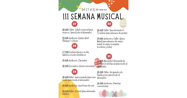 Semana Musical de la Sociedad Musical Santa María Magdalena