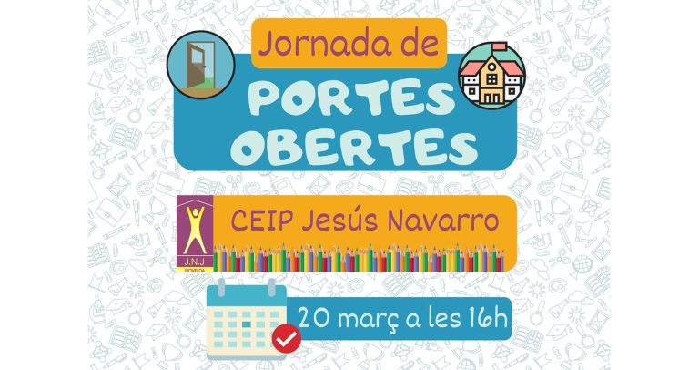 El CEIP Jesús Navarro realizará una jornada de puertas abiertas el próximo 20 de marzo