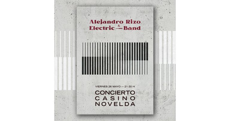 Alejandro Rizo & Electric Band actuarán este viernes en el Casino