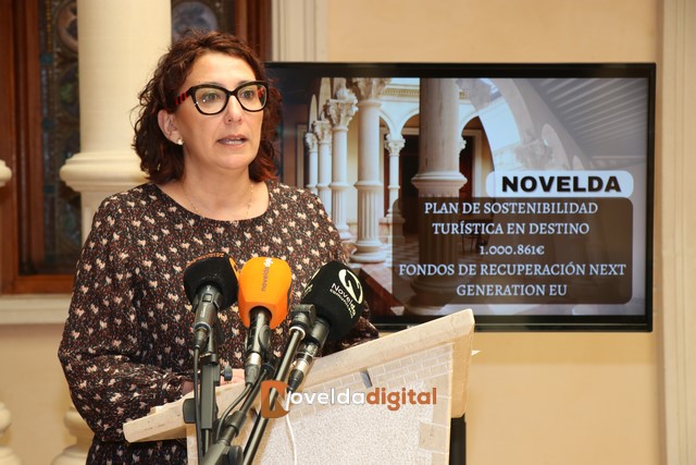 Novelda recibe un millón de euros de los Fondos Europeos Next Gen para el desarrollo del Plan de Sostenibilidad Turística