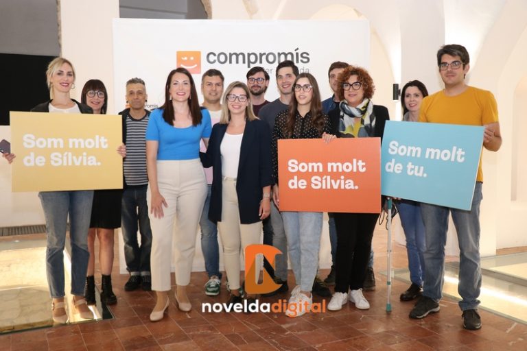 Compromís per Novelda cierra la campaña junto al apoyo de Marian Campello